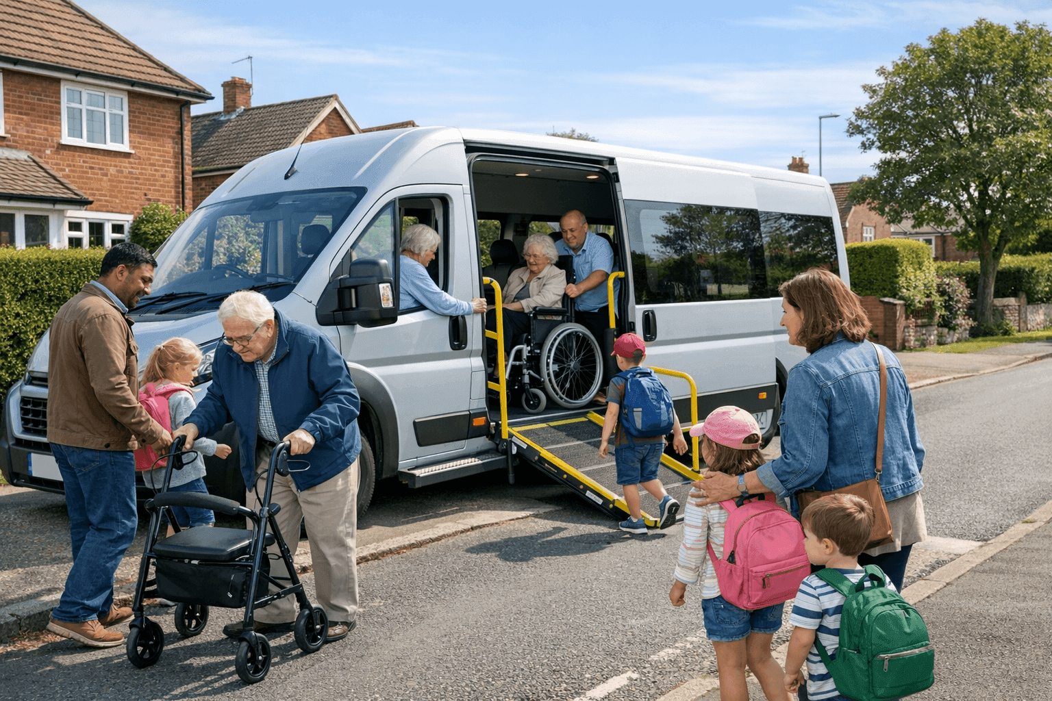 Understanding Transport Needs for Mixed-Age Groups: Kids, Adults and Seniors
