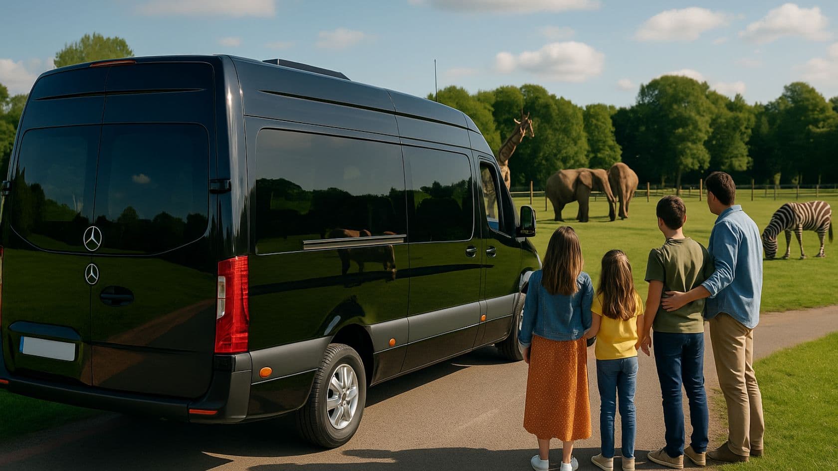 Why You Should Hire a Minibus to the West Midland Safari Park Before School Starts