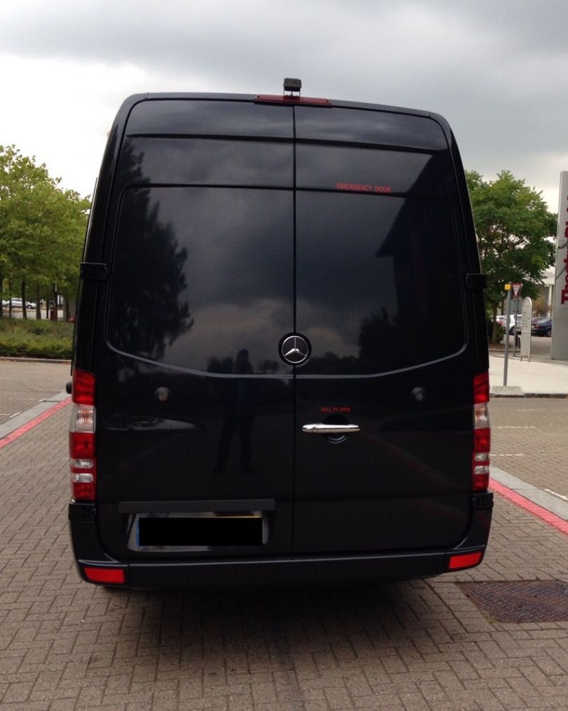 Minivan hire for a corporate event