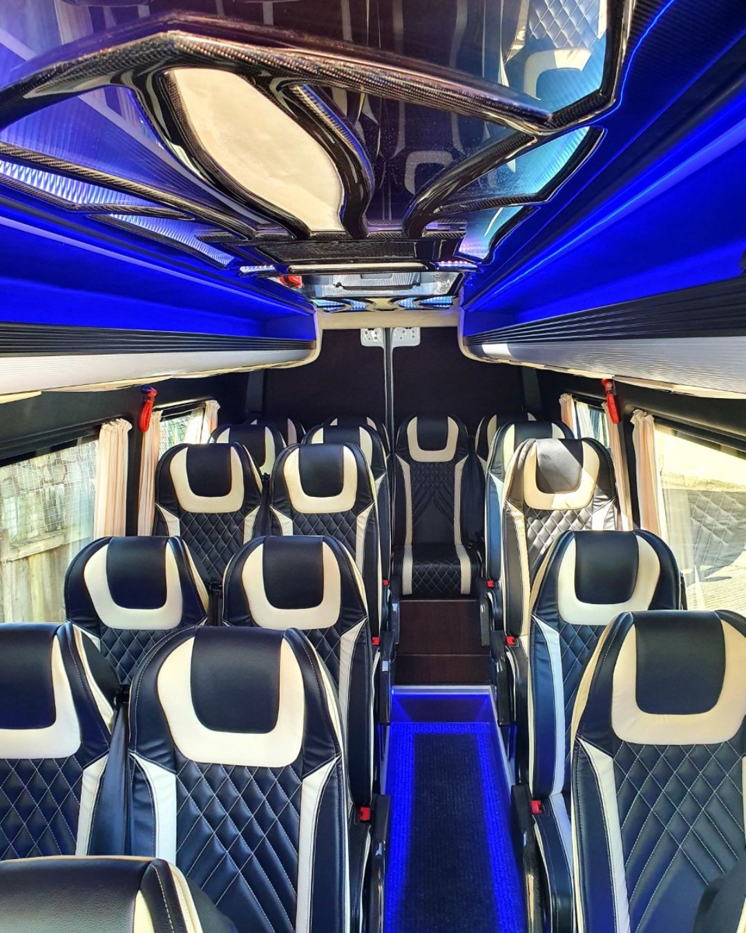 Mini bus interior