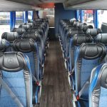Passengers experiencing premium comfort in AJ Executive minibus hire