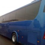 Modern minibus interior with comfortable seating for Birmingham group travel