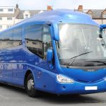 Professional minibus operator badge for AJ Travel Birmingham