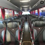 Modern minibus exterior demonstrating AJ Executive Travel professional fleet quality