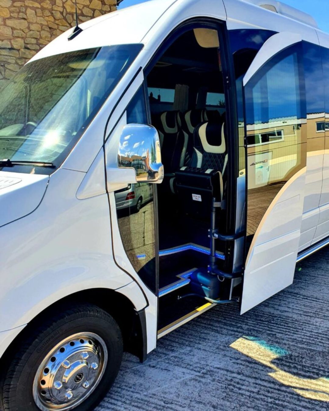 luxury Minibus exterior
